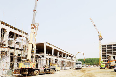 全省首个新型装配式工业地产项目8月份主体竣工